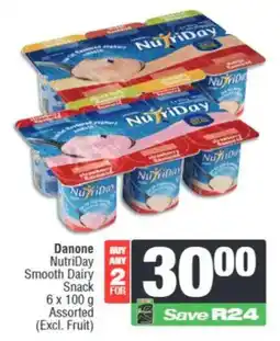 Spar Danone NutriDay Smooth Dairy Snack Assorted offer
