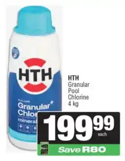 Spar HTH Granular Pool Chlorine offer