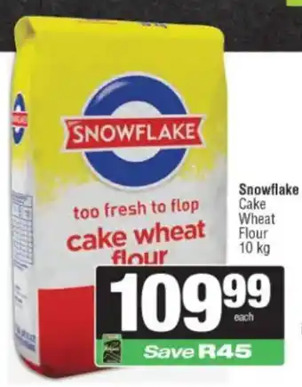 Spar Snowflake Cake Wheat Flour offer