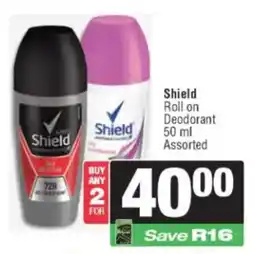 Spar Shield Roll on Deodorant Assorted offer