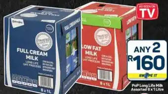 Pick n Pay Hypermarket PnP Long Life Milk Assorted offer