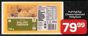 Pick n Pay Hypermarket PnP Full Fat Cheese Assorted offer