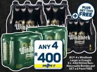 Pick n Pay Hypermarket Windhoek Larger or Draught offer