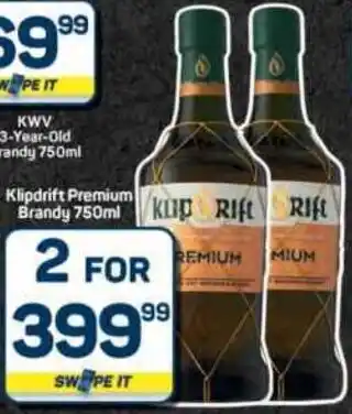 Pick n Pay Hypermarket Klipdrift Premium Brandy offer