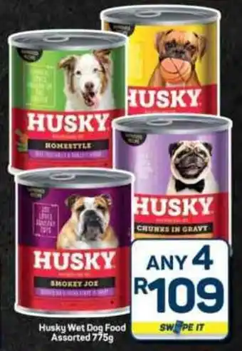 Pick n Pay Hypermarket Husky Wet Dog Food Assorted offer