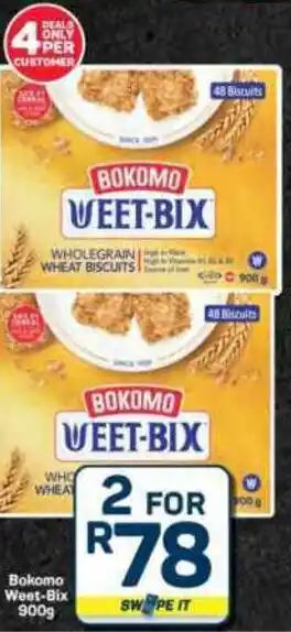 Pick n Pay Hypermarket Bokomo Weet-Bix offer