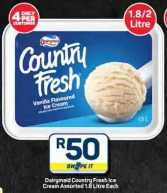 Pick n Pay Hypermarket Dairymaid Country Fresh Ice Cream Assorted offer