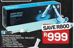 Pick n Pay Hypermarket Kreepy Krauly SwimVac Pool Cleaner offer