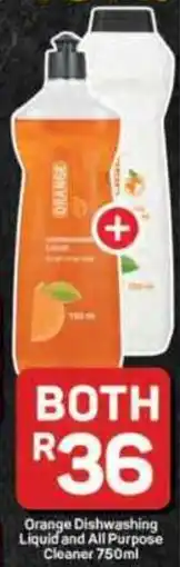 Pick n Pay Hypermarket Orange Dishwashing Liquid and All Purpose Cleaner offer
