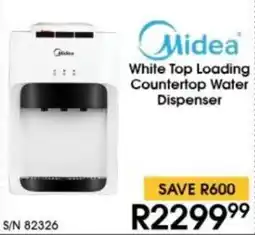Hirsch's Midea White Top Loading Countertop Water Dispenser offer
