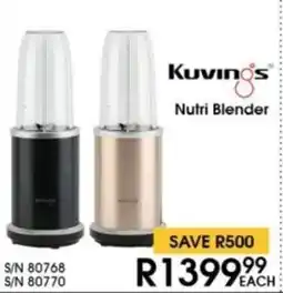 Hirsch's Kuvings Nutri Blender offer