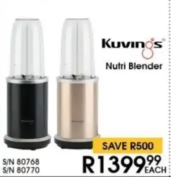 Hirsch's Kuvings Nutri Blender offer