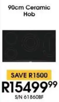 Hirsch's Siemens 90cm Ceramic Hob offer