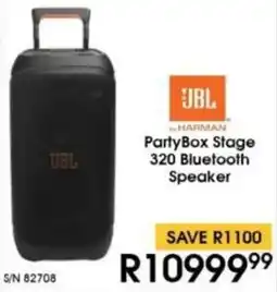 Hirsch's JBL PartyBox Stage 320 Bluetooth Speaker offer