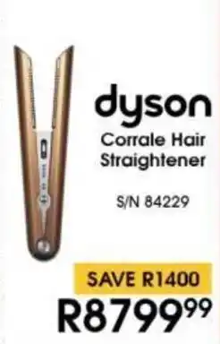 Hirsch's Dyson Corrale Hair Straightener offer
