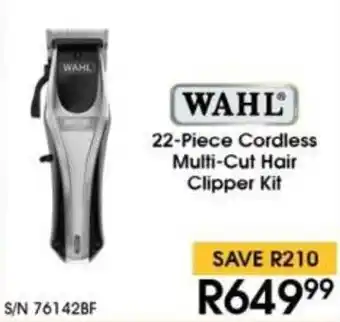 Hirsch's WAHL Cordless Multi-Cut Hair Clipper Kit offer