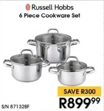 Hirsch's Russell Hobbs Cookware Set offer
