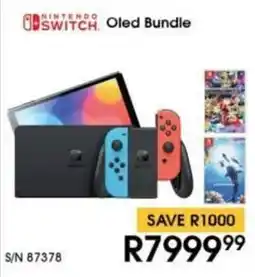 Hirsch's Nintendo Switch Oled Bundle offer