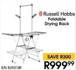 Hirsch's Russell Hobbs Foldable Drying Rack offer