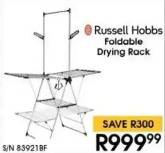 Hirsch's Russell Hobbs Foldable Drying Rack offer