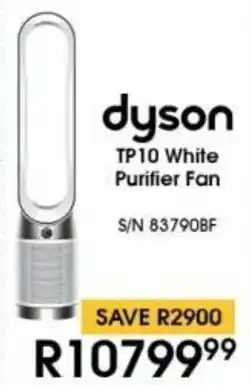Hirsch's Dyson TP 10 White Purifier Fan offer