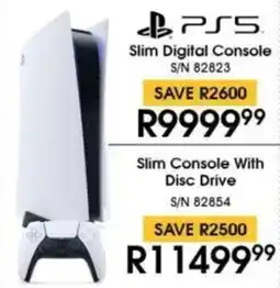 Hirsch's PS5 Slim Console With Disc Drive offer