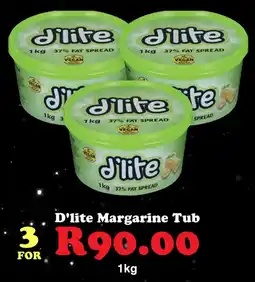 Check Save D'lite Margarine Tub offer