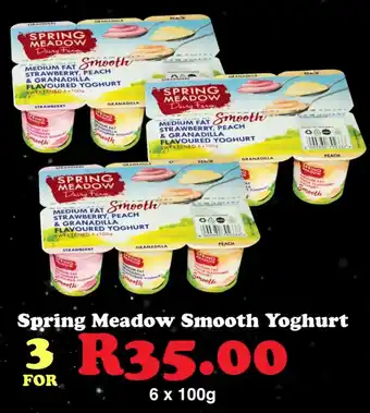 Check Save Spring Meadow Smooth Yoghurt offer