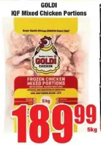 Boxer GOLDI IQF Mixed Chicken Portions offer