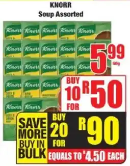 Boxer KNORR Soup Assorted offer