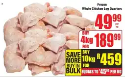 Boxer Frozen Whole Chicken Leg Quarters offer