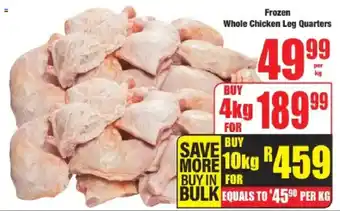 Boxer Frozen Whole Chicken Leg Quarters offer