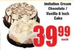 Boxer Imitation Cream Chocolate/ Vanilla Cake offer