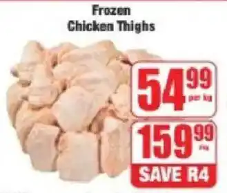 Boxer Frozen Chicken Thighs offer