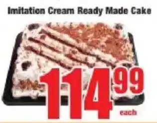 Boxer Imitation Cream Ready Made Cake offer