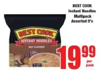 Boxer BEST COOK Instant Noodles Multipack Assorted offer