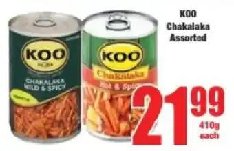 Boxer KOO Chakalaka Assorted offer