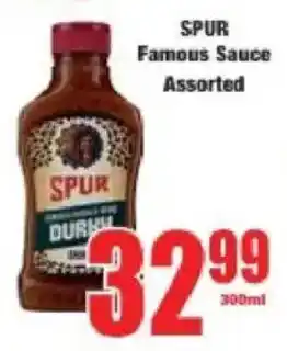 Boxer SPUR Famous Sauce Assorted offer