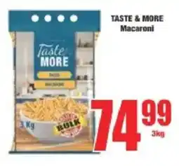 Boxer TASTE & MORE Macaroni offer
