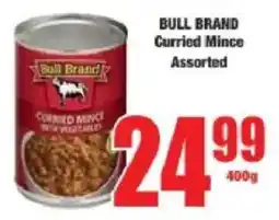 Boxer BULL BRAND Curried Mince Assorted offer