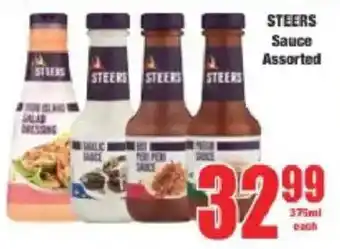 Boxer STEERS Sauce Assorted offer