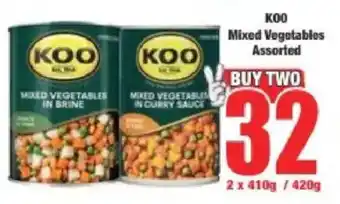 Boxer KOO Mixed Vegetables Assorted offer