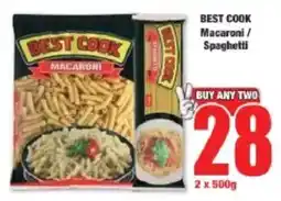 Boxer BEST COOK Macaroni/ Spaghetti offer