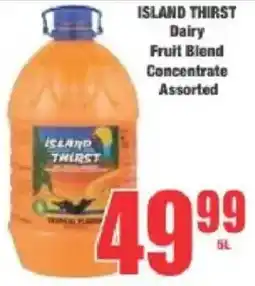 Boxer ISLAND THIRST Dairy Fruit Blend Concentrate Assorted offer