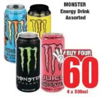Boxer MONSTER Energy Drink Assorted offer