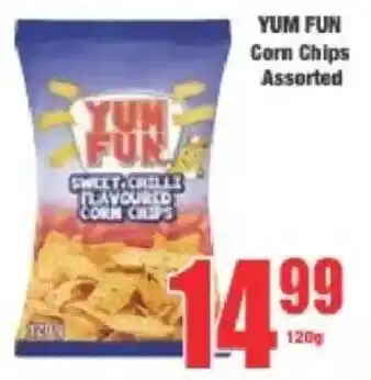 Boxer YUM FUN Corn Chips Assorted offer