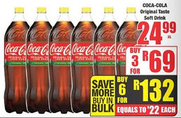 Boxer COCA-COLA Original Taste Soft Drink offer
