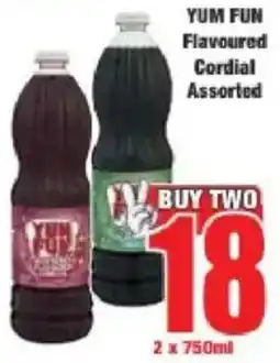 Boxer YUM FUN Flavoured Cordial Assorted offer