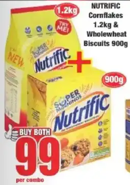 Boxer NUTRIFIC Cornflakes & Wholewheat Biscuits offer