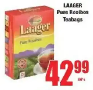 Boxer LAAGER Pure Rooibos Teabags offer